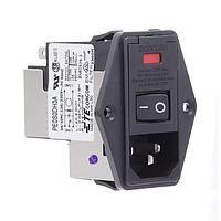 Corcom - TE Connectivity PE0S0DH3A Inlets 3A DUAL FUSE HORIZONTAL MOUNT