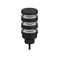Banner Engineering TL50BLG1Y1R1AOSQ Tower Lights Beacon Tower Light: 3-Color Sealed; Omnidirectional Continuous Audible Indicator; Voltage: 12-30 V dc or 24 V ac; Environmental Rating: IP67; Input: Bimodal; Colors: Green rotate Yellow rotate Red rotate; 5-pin M12 Integral QD