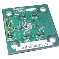 Nisshinbo RP508K331B-EV Voltage Regulator - Switching Regulator 600 mA 6 MHz Synchronous Step-down DC/DC Converter Evaluation Board