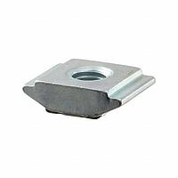 RK Rose+Krieger 4006714 Mounting Hardware SLOT STONE, F, M6, 10 X 14 X 4MM, SPRING CLIP, STEEL, GALVANIZED, SLOT GEOMETRY 40