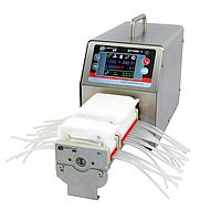 Leadfluid BT100F-1 Intelligent Dispensing Peristaltic Pump (0.0001-41mL/min, 16 CH, 10 rollers)