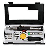 TOPTUL EGAE0801 8PCS Gas Soldering Iron Set