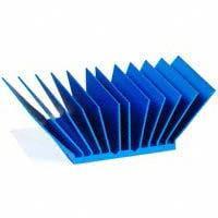 Advanced Thermal Solutions ATS-52300G-C1-R0 Component maxiFLOW BGA Heat Sink, Thermal Tape, Blue-Anodized, T412, 30x30x12.5mm