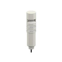 Banner Engineering TL50BLZY2R2AOS3 Tower Lights Beacon Tower Light; 2-Color Sealed; Omnidirectional Pulsed Audible Indicator; Voltage: 100-240 V ac; Environmental Rating: IP67; Colors: Yellow flash Red flash; 2 m (6.5 ft) Integral Cable
