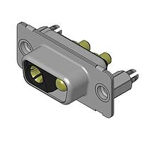 Molex / FCT 173107-1937 Mixed Contact D-Sub Connectors FCT ML DSUB STR PC PLG 2W2C W/SNAPIN