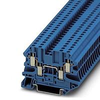 PHOENIX CONTACT 3044555 Feed Through Terminal Block UT 2.5-QUATTRO BU DBL LEVEL 5.2MM