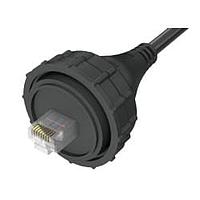 Samtec SCPE-G-06.00-D-O Ethernet Cables / Networking Cables AccliMate IP68 Sealed Circular Ethernet Cable Plug Assembly