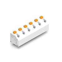 Wurth Elektronik 691417420006 Fixed Terminal Blocks WR-TBL 7.62mm Pitch Screwless 6P