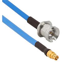 Amphenol SV Microwave FSSMPM-085-MBSMP-180 RF Cable Assemblies SMPMStraight F SMP M BKHD 18"Cable