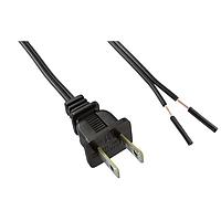 Qualtek Electronics 221002-01 No Receptacle Power Cord 9'0" 2 X 18 2 COND