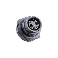 Amphenol LTW ABB-03PMFS-LC7001 Circular Metric Connectors Ceres, Standard Size, Plastic, 10A, 03 pins, Male Connector, Female Contact, Circular, 2 Points Lock, Solder, Receptacle, IP67