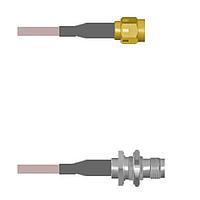 Amphenol Custom Cable Q-3B04F0005011i RF Cable Assemblies SMA-SP/TNC-SJB G316 11I
