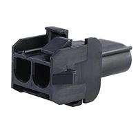 Molex 36648-0022 Receptacle Housings HOUSING CAP 2.13 DIA SERIES 2 CKT BLACK