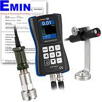 PCE VM 22-ICA Vibration Meter (1~10.000 Hz; 0~200 m/s²; 0~200 mm/s; 0~2000 µm; -70~380°C)