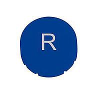Eaton M22-XDH-B-X6 Button Plates EXTD BLU ETCHED BUTTON FOR NON-ILL PB