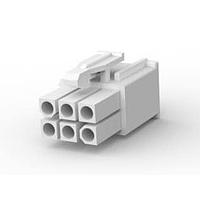 AMP Connectors - TE Connectivity 172168-1 Receptacle Housings 6CKT MATE-N-LOK HSG