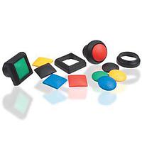 ITW Switches 48-2-RB-R-RD-B Pushbutton Switches SEALED PB E/M,LATCH,TABS, ROUND BLK BEZEL, RED LED, RED BUTTON