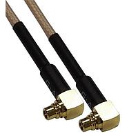 Crystek Corporation CCMX2-MM-RG316-24 RF Cable Assemblies DC-6GHz RG316 24 in. MMCX RA/RA