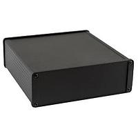 Hammond Manufacturing 1457T1601EBK EMI/RFI Shielded EMI/RFI Alum/Flanged 6.3x2.35x6.51 Black