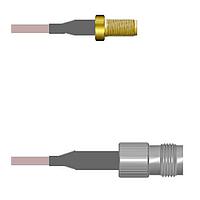 Amphenol Custom Cable Q-2V04G0005011i RF Cable Assemblies SMA-SJ/TNC-SJ G316 11I