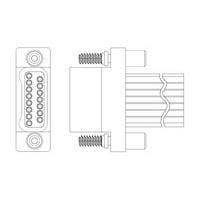 Raychem - TE Connectivity 8-1589946-7 Micro-D D-Sub Connectors STM025PC0DM018N W DUALOBE