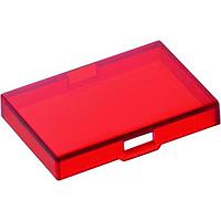 RAFI 5.49.275.032/1301 Lens LENS TRANSPARENT RECT FLUSH RED