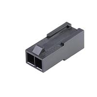 Molex 43640-0211 Headers & Wire Housings Micro-Fit 3.0 Plug Hse Sgl Row 2 CKT UL 94V-2 Black