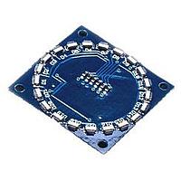 TinyCircuits ASD2412-R-LR TinyShields Circle Edge LED TinyShield - Red