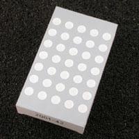 Kingbright TA12-11GWA Dot Matrix GREEN DIFFUSED 5X7 DOT MATRIX