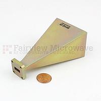 Fairview SH142-20 WR-42 Standard Waveguide Horn With Square Cover Flange and 20 dBi Nominal Gain Operating From 18 GHz to 26.5 GHz Frequency Range