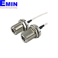 Fairview FMC1111315 N Female Bulkhead to N Female Bulkhead Cable RG-316 Coax