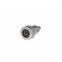 Amphenol Times Microwave Systems EZ-240-QNM-X RF Connectors / Coaxial Connectors QN-male (plug) crimp connector, non-solder pin, no braid trim
