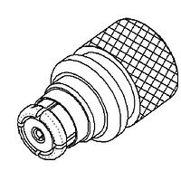 Radiall R404N62000 RF Terminators TERMINATION: SMP F 18 GHZ 1W