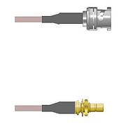 Amphenol Custom Cable Q-0K03O000R072i RF Cable Assemblies BNC-SP/SMB-SJB G316D 72I
