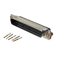 Amphenol Positronic ODD44M00GEX/AA High Density D-Sub Connectors D-Sub Male Connector 44P Crimp Tin Shell RoHS Backshell Assembly Jackscrews