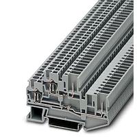 PHOENIX CONTACT 3040054 Double Level Terminal Block 5.2MM SPRG CAGE 28-12 AWG GRAY