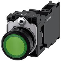SIEMENS A6X30146058 Standard Switches ILLUMINATED PUSHBUTTON. GREEN