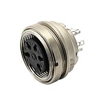 Amphenol Tuchel T 3638 100 Connectors 12 Pin female; Rear Pnl Mnt