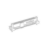 Molex 78784-0001 Board to Board & Mezzanine Connectors SAS Recep SMT w/cap T&R 0.76AuLF 68ckt
