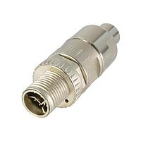 HARTING 21038611814 Straight M12 Y-code 8pin male shielded crimp straight for cable 7.0mm by