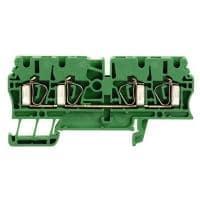 Weidmuller 1683440000 Feed Through Terminal Block ZDU 2.5/4AN GREEN