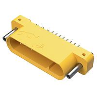 Amphenol Positronic GFSH624M37H/AA Connectors GFSH Series 30 Position Pin (Male) Solder Tail Clearance Hole Power Connector