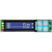 Matrix Orbital LK162A-4T-USB-WB LCD Character Display Modules 16x2 4key White text Blue background USB