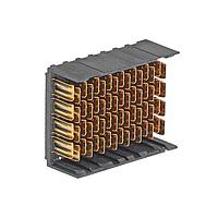 Molex 171315-1607 High Speed / Modular Connectors IMPEL 1.9MM 4X16 VRT BKPLN UNGUID OPEN