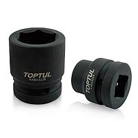 TOPTUL KABA3280 DR. 6PT Flank Impact Sockets - METRIC (1" Dr. x 80mm L=90mm)