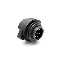 Amphenol Tuchel C016 30C006 200 12 Receptacles 6+PE MALE RECEPT BLK SOLDER GLD CONTACT