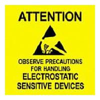 Desco 06722 ESD LABELS 2" X 2" 500 ROLL