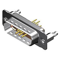 Molex / FCT 173107-0212 Mixed Contact D-Sub Connectors FCT ML DSUB STR PC PLG 7W2 W/SNAPIN