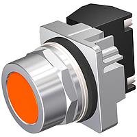 SIEMENS 52PM8A8J Flush PUSHBUTTON,MOM,ORG,FLUSH,2POS,1NC