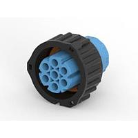 AMP Connectors - TE Connectivity 1-967650-1 Housings 1,5MM BU-STE,BL 7P